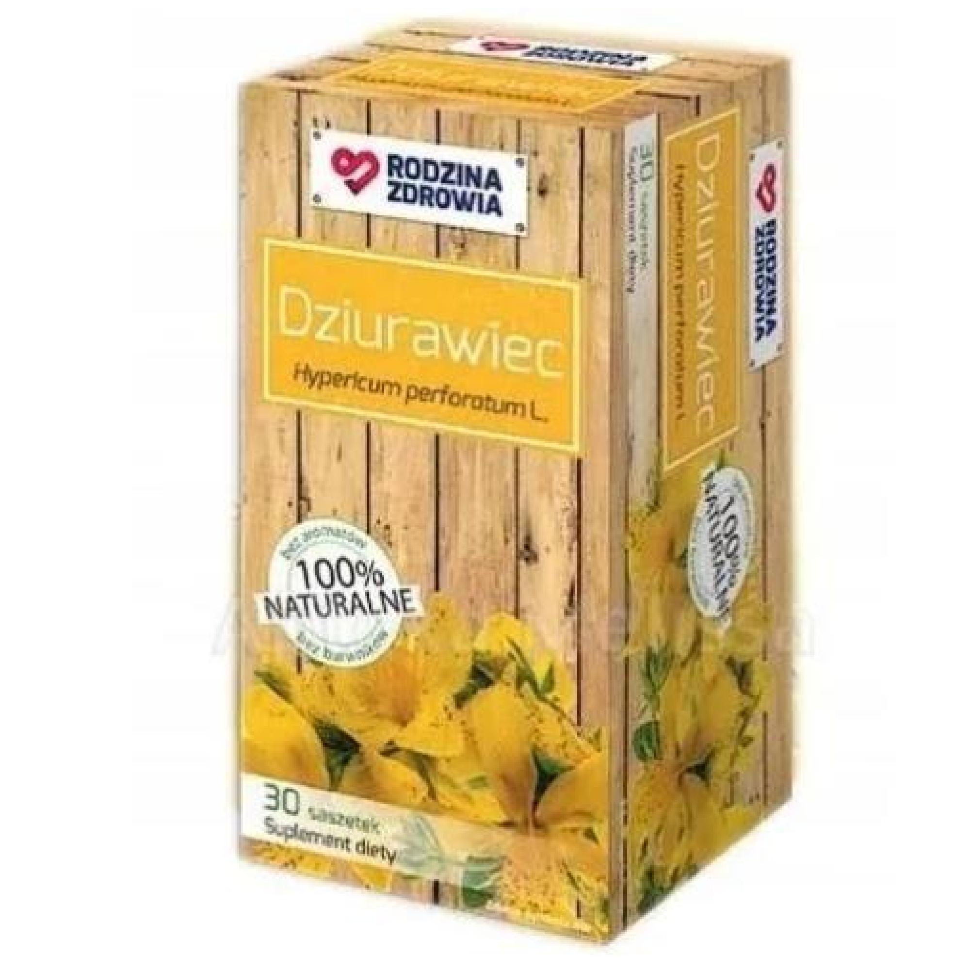 Rodzina Zdrowia Dziurawiec, saszetki, 20 sztuk zdjęcie