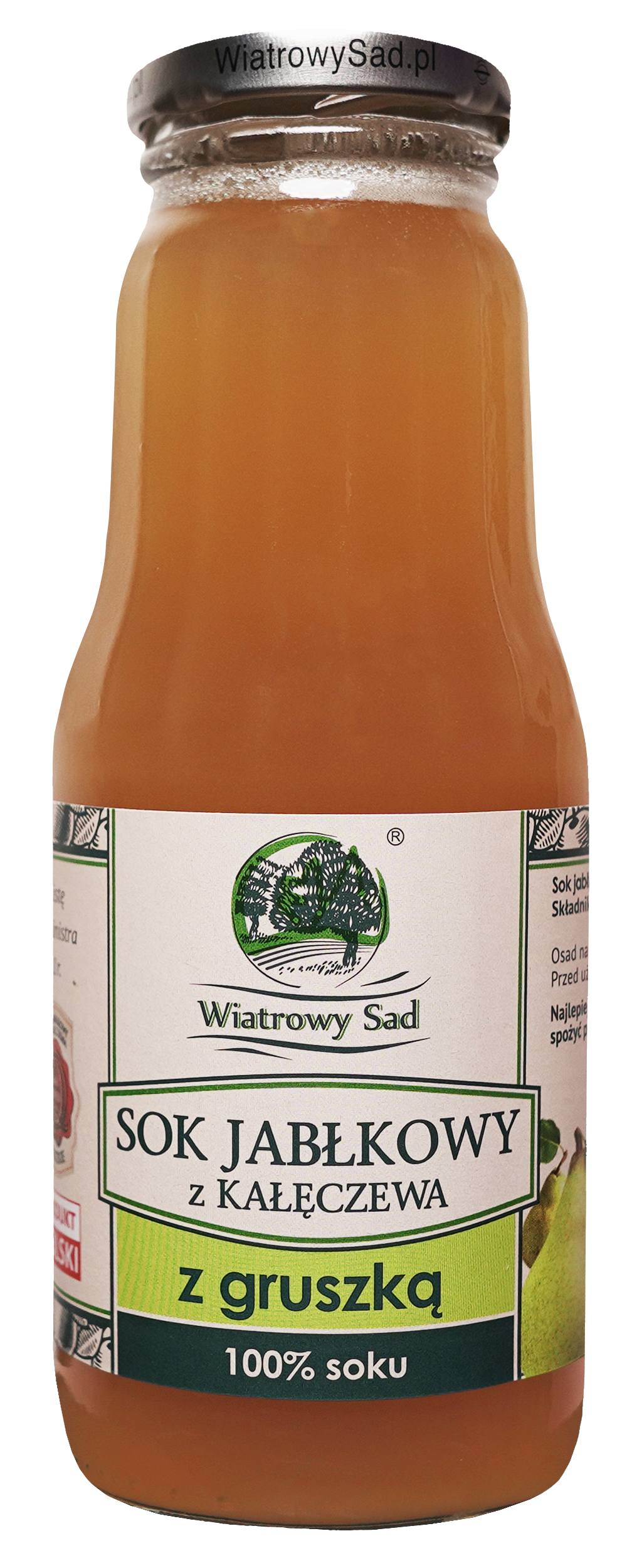Wiatrowy Sad, Sok jabłkowy z gruszką, 300 ml zdjęcie