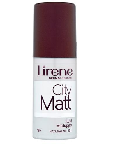 LIRENE CITY MATT Fluid matujący 204 naturalny - 30 ml - cena, opinie, właściwości  zdjęcie