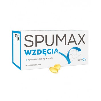 Spumax Wzdęcia 125mg 30 kapsułek