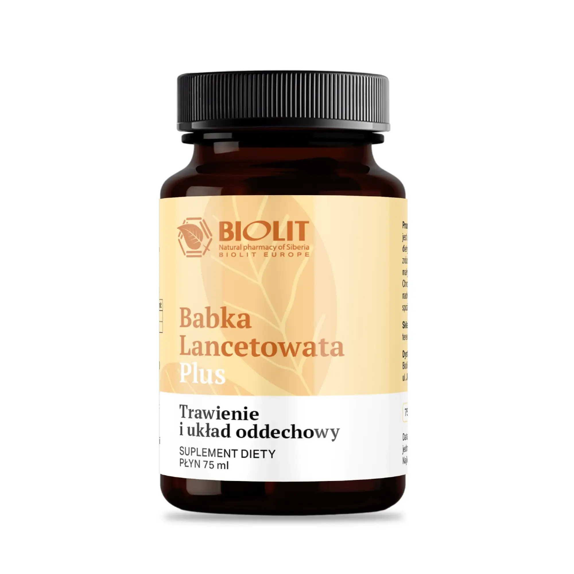 Babka lancetowata Plus, płyn, 75 ml zdjęcie