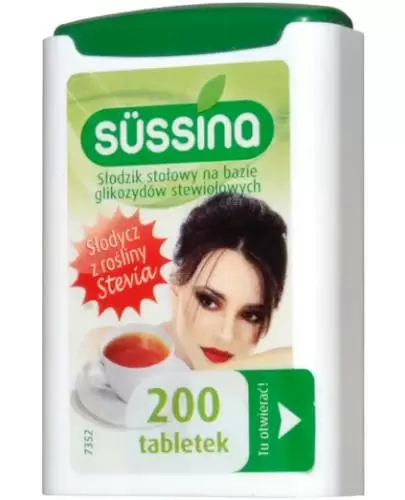 Langsteiner Sussina Stevia słodzik 200 tabletek zdjęcie