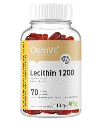 OstroVit Lecithin 1200 mg - 70 kapsułek zdjęcie