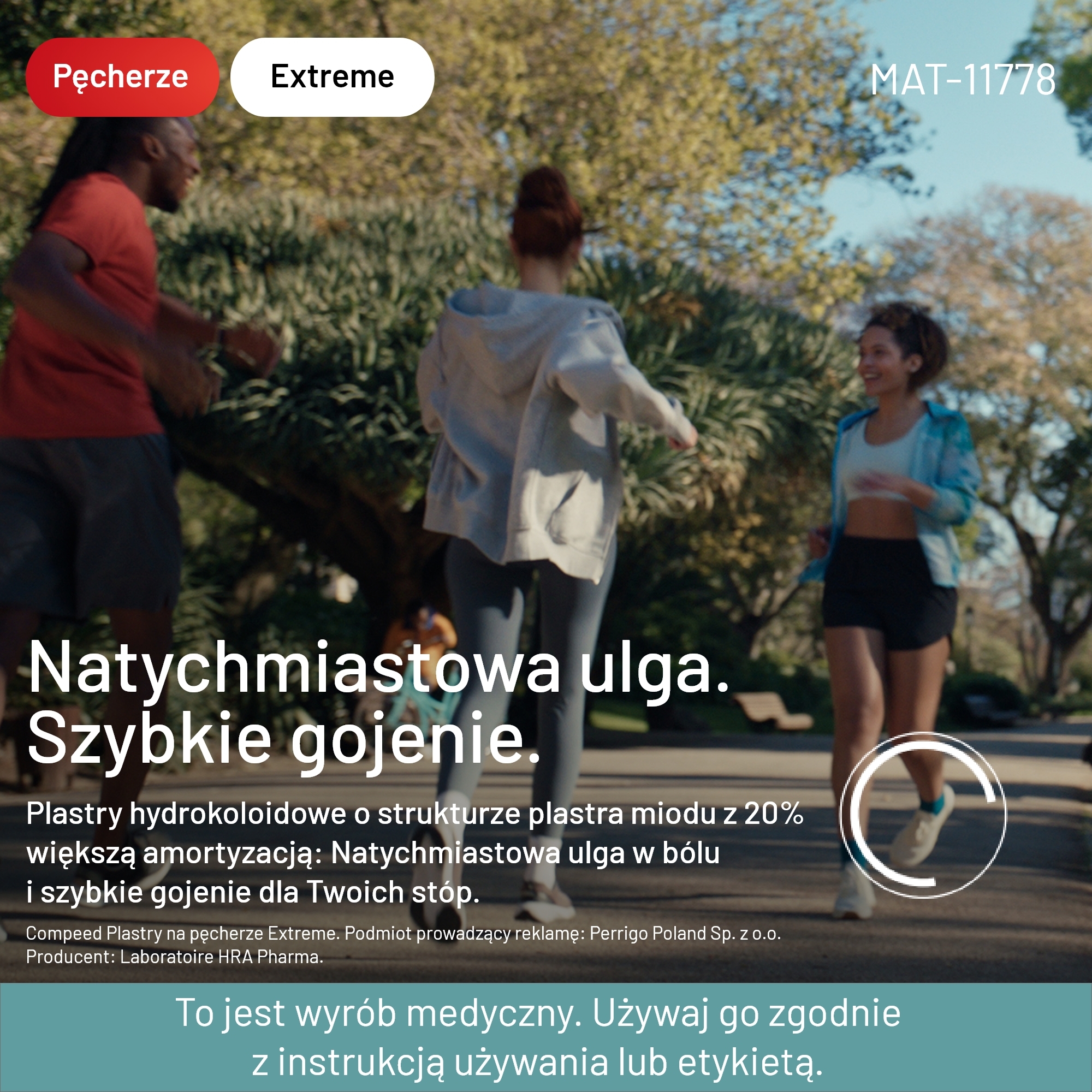Compeed Extreme plastry na pęcherze na piętach średnie 5 sztuk