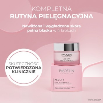 Iwostin Age Lift Krem na dzień dla skóry normalnej SPF15, 50 ml, cena, opinie, właściwości