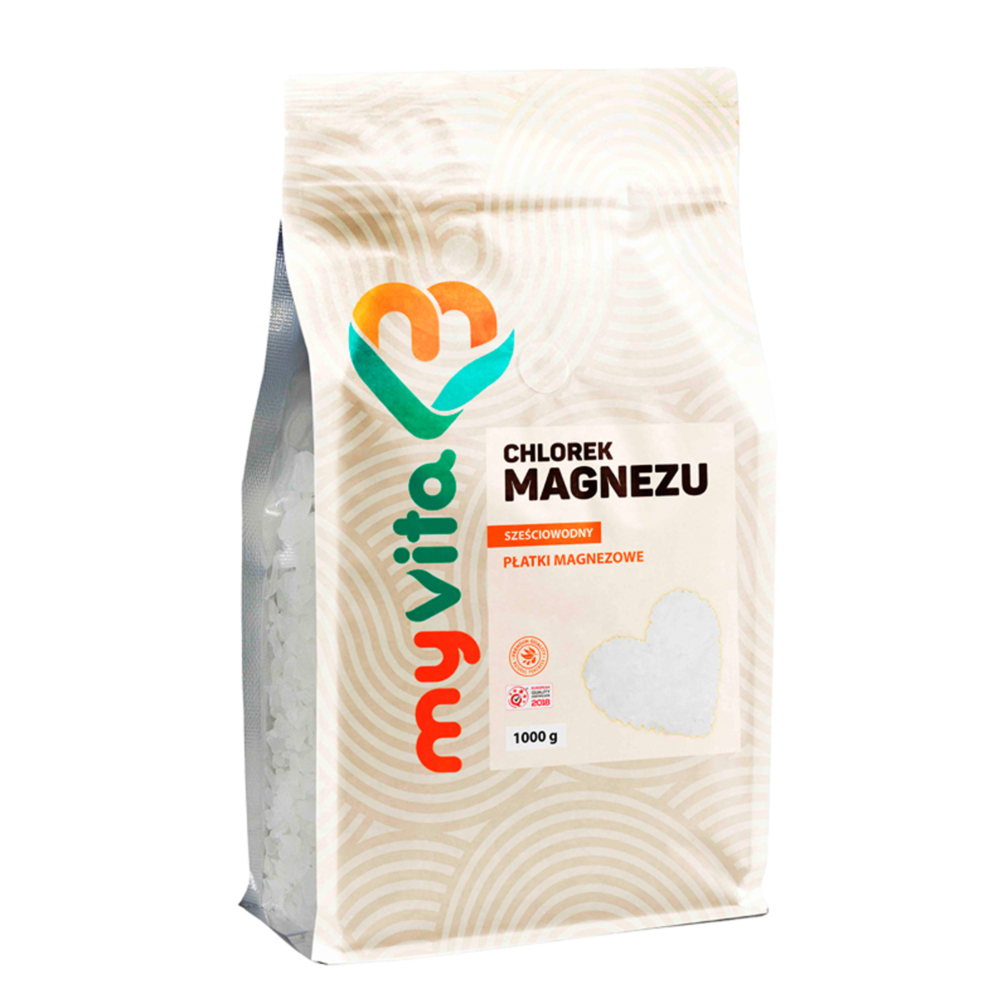 MyVita Chlorek magnezu sześciowodny płatki 1000 g zdjęcie