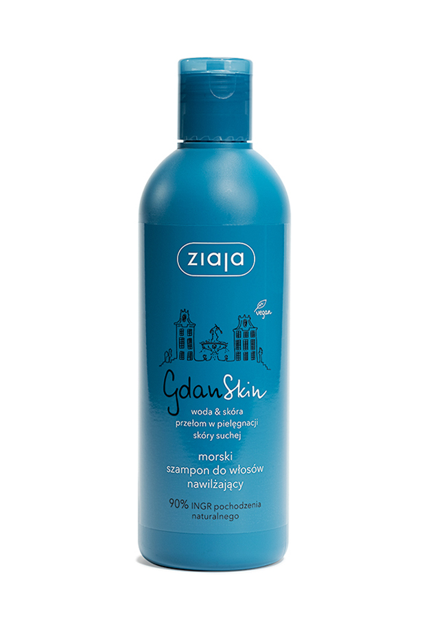 ZIAJA GDANSKIN Morski szampon nawilżający - 300 ml zdjęcie