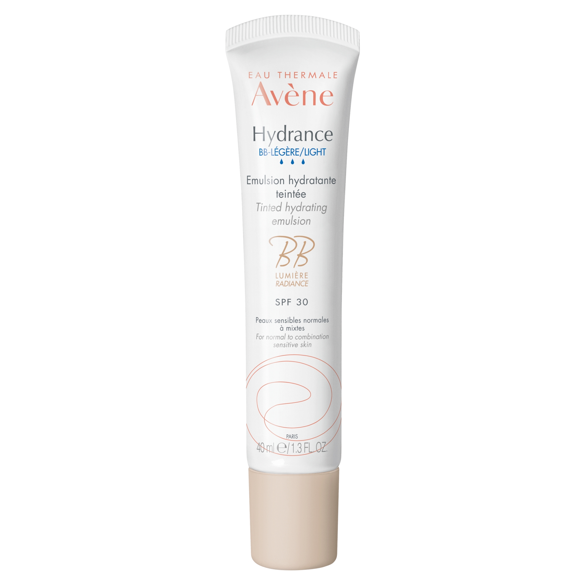 Avene Hydrance BB Nawilżająca emulsja koloryzująca SPF 30 lekka konsystencja, 40 ml