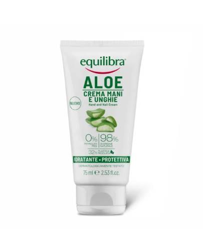 Equilibra, aloesowy krem do rąk i paznokci, 75 ml zdjęcie