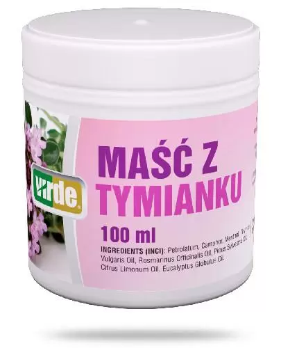Virde Maść z tymianku 100 ml zdjęcie