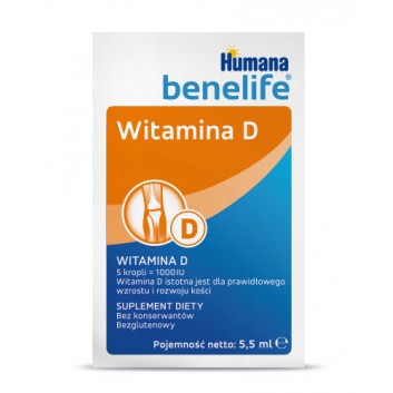 Humana benelife witamina D 5,5 ml
