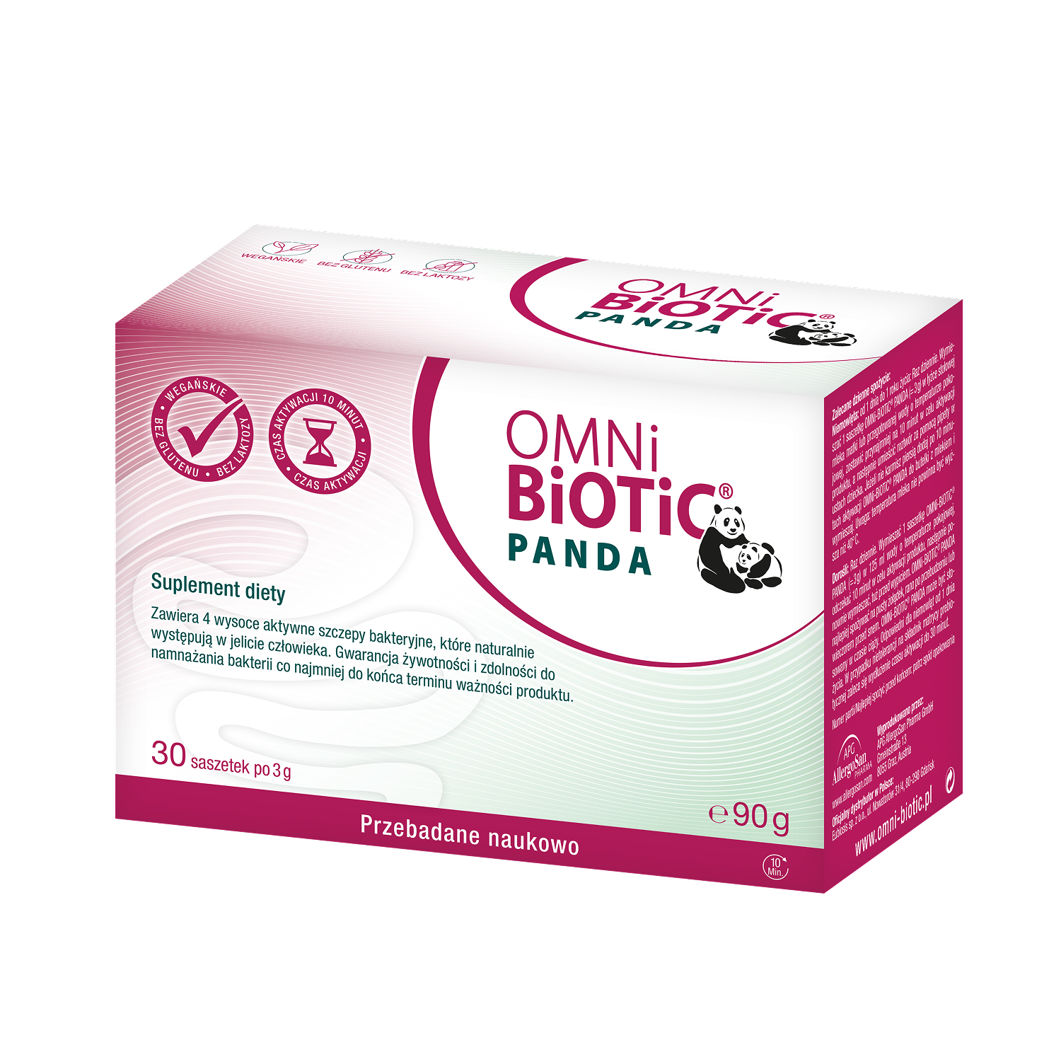 Omni-Biotic Panda, proszek, saszetki, 30 sztuk zdjęcie