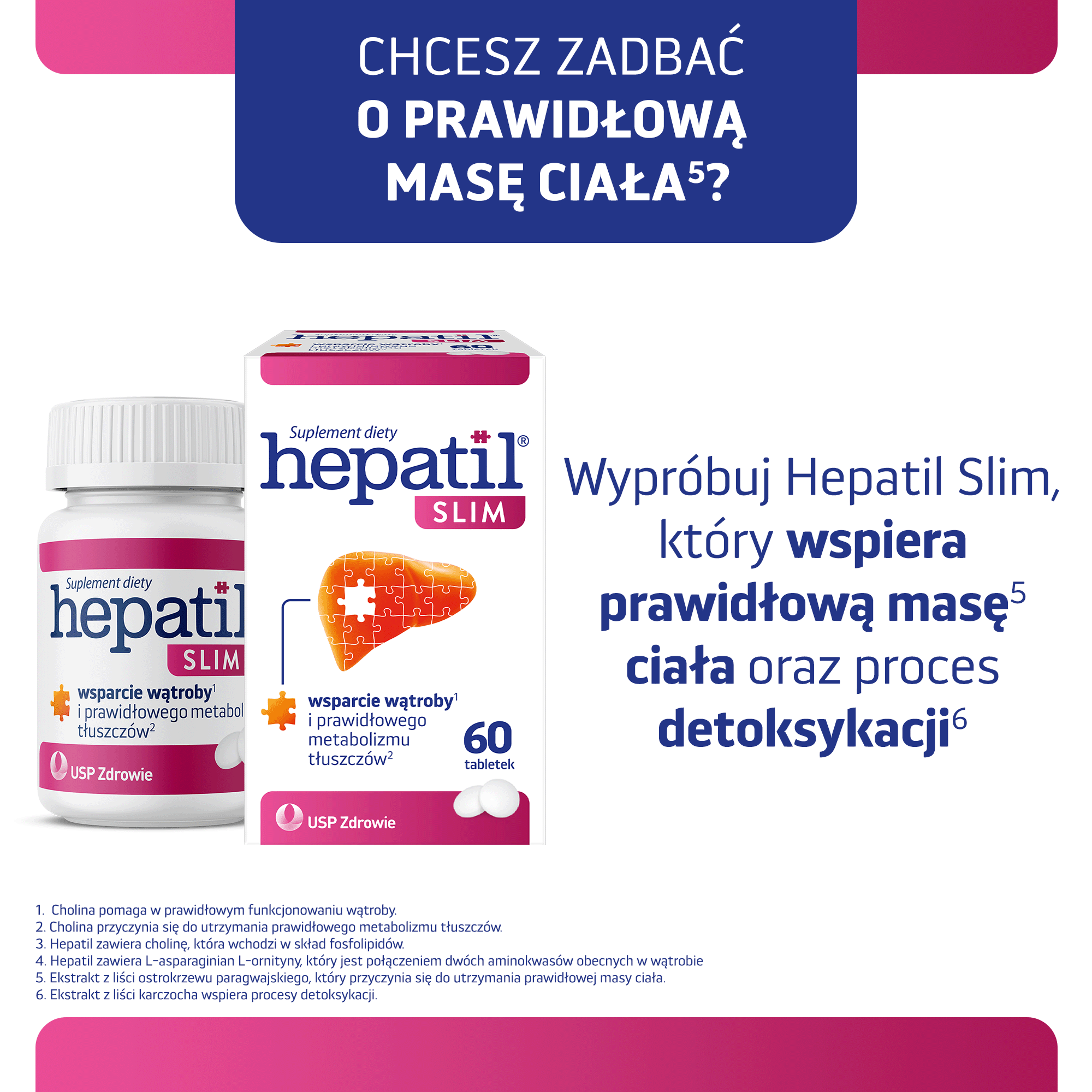 USP Zdrowie, Hepatil, tabletki, 120 sztuk