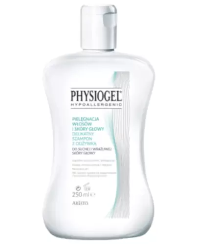 Physiogel, Delikatny szampon z odżywką pielęgnacja włosów i skóry głowy, 250 ml zdjęcie