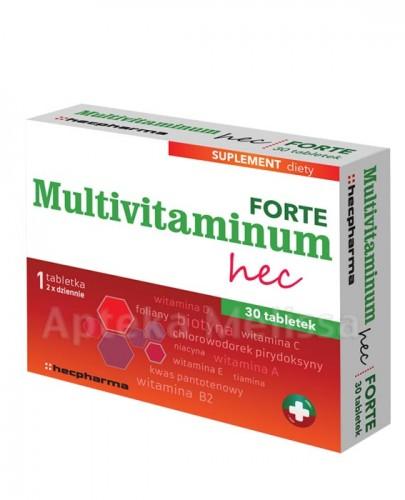MULTIVITAMINUM HEC FORTE - 30 tabl.  zdjęcie