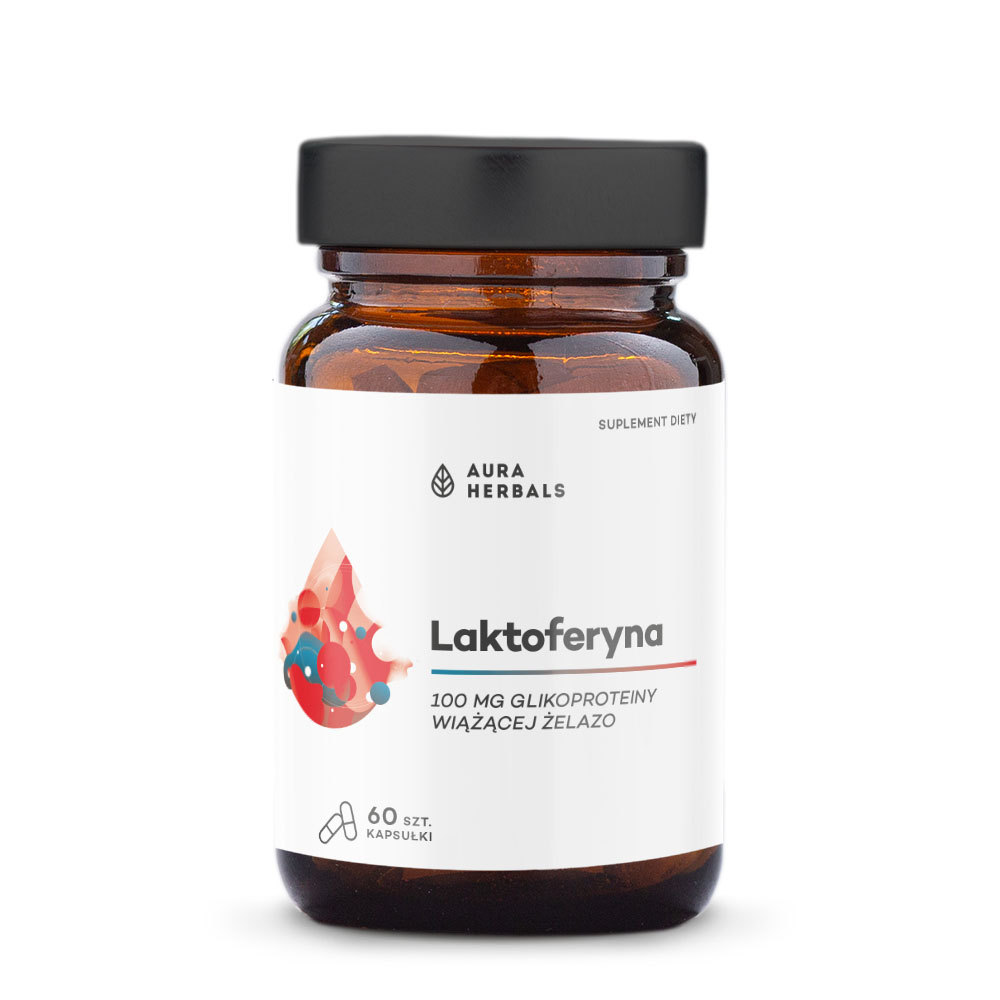 Laktoferyna 100 mg, kapsułki, 60 sztuk zdjęcie