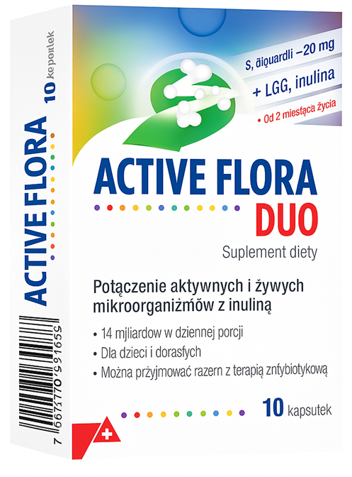 Active Flora Duo, 10 kapsułek zdjęcie