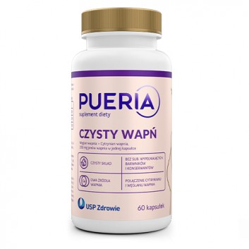 Pueria czysty wapń 60 kapsułek