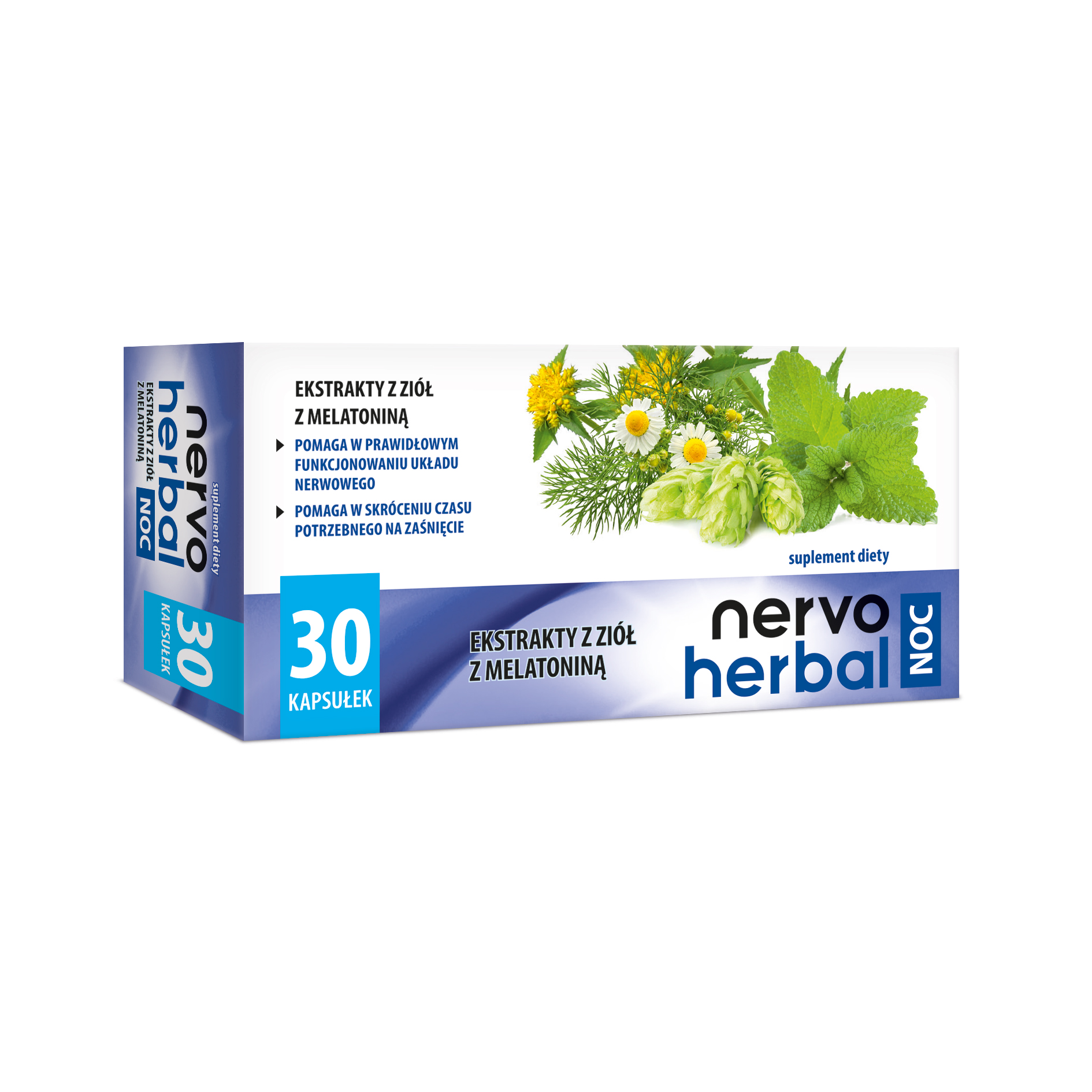 MBM Pharma Nervo herbal Noc, 30 kapsułek zdjęcie