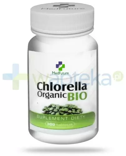 MedFuture Chlorella Organic Bio 300 tabletek zdjęcie