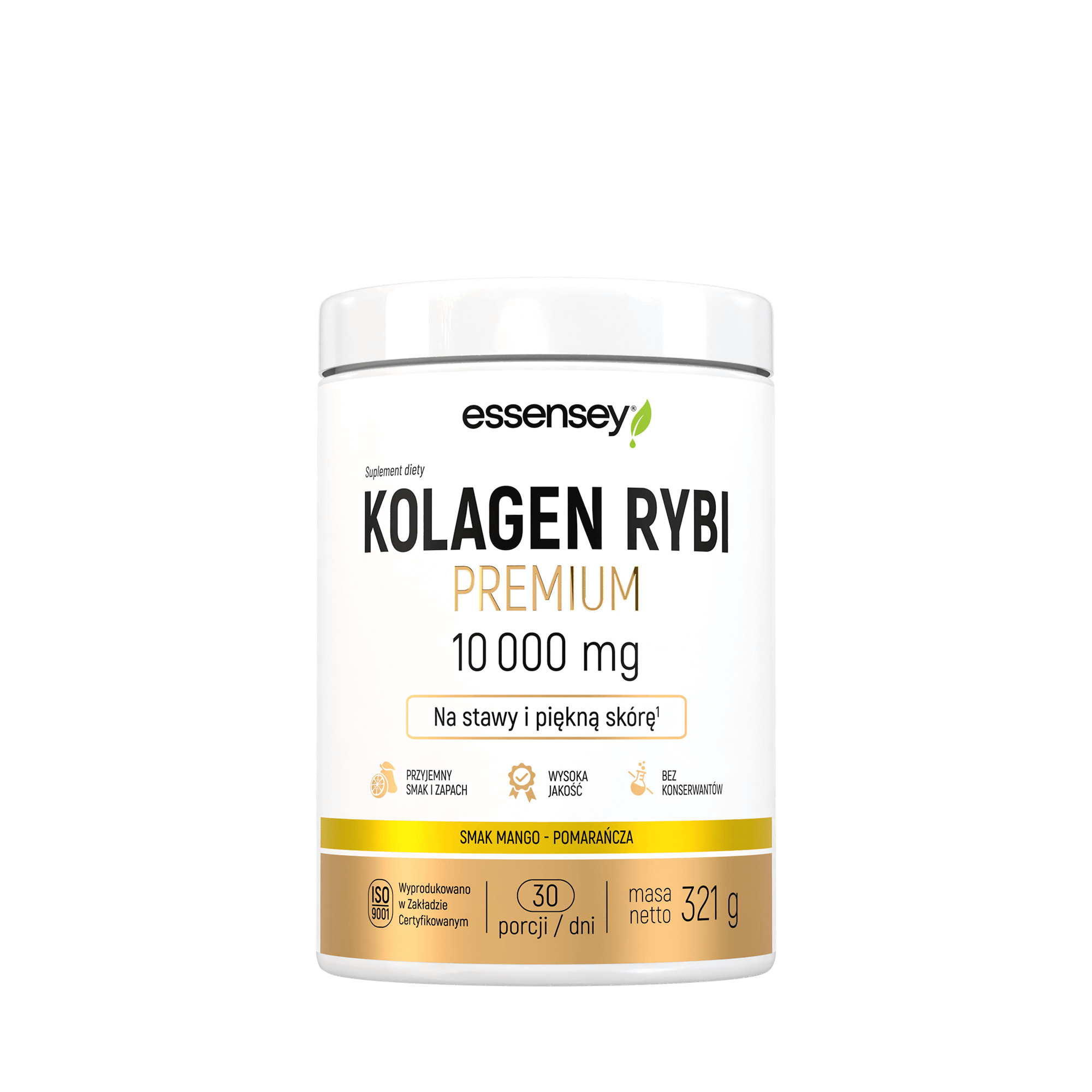 Essensey Kolagen Rybi Premium 10000 mg, 321 g zdjęcie