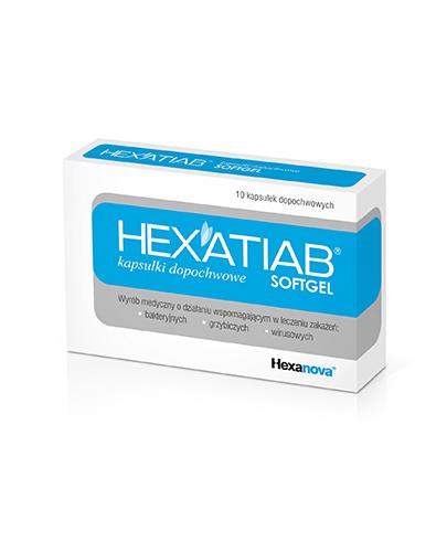 Hexatiab kapsułki dopochwowe 10 sztuk zdjęcie