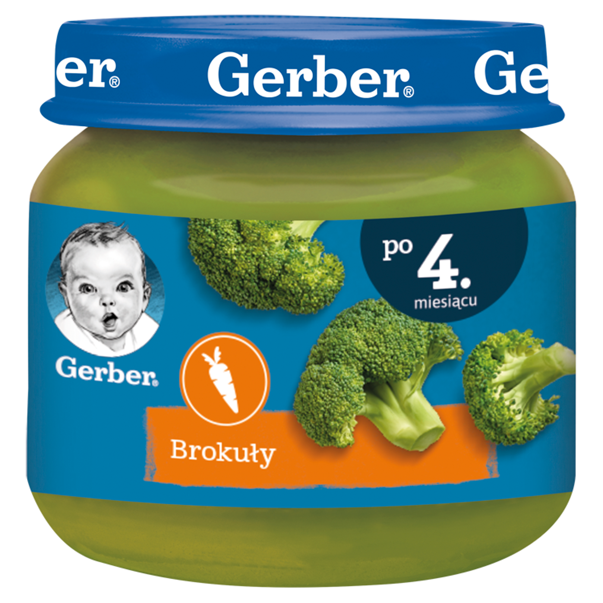 Gerber Brokuły dla niemowląt po 4. miesiącu, 80 g zdjęcie