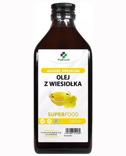 MedFuture Olej z wiesiołka Superfood, 250 ml, cena, opinie, właściwości  zdjęcie