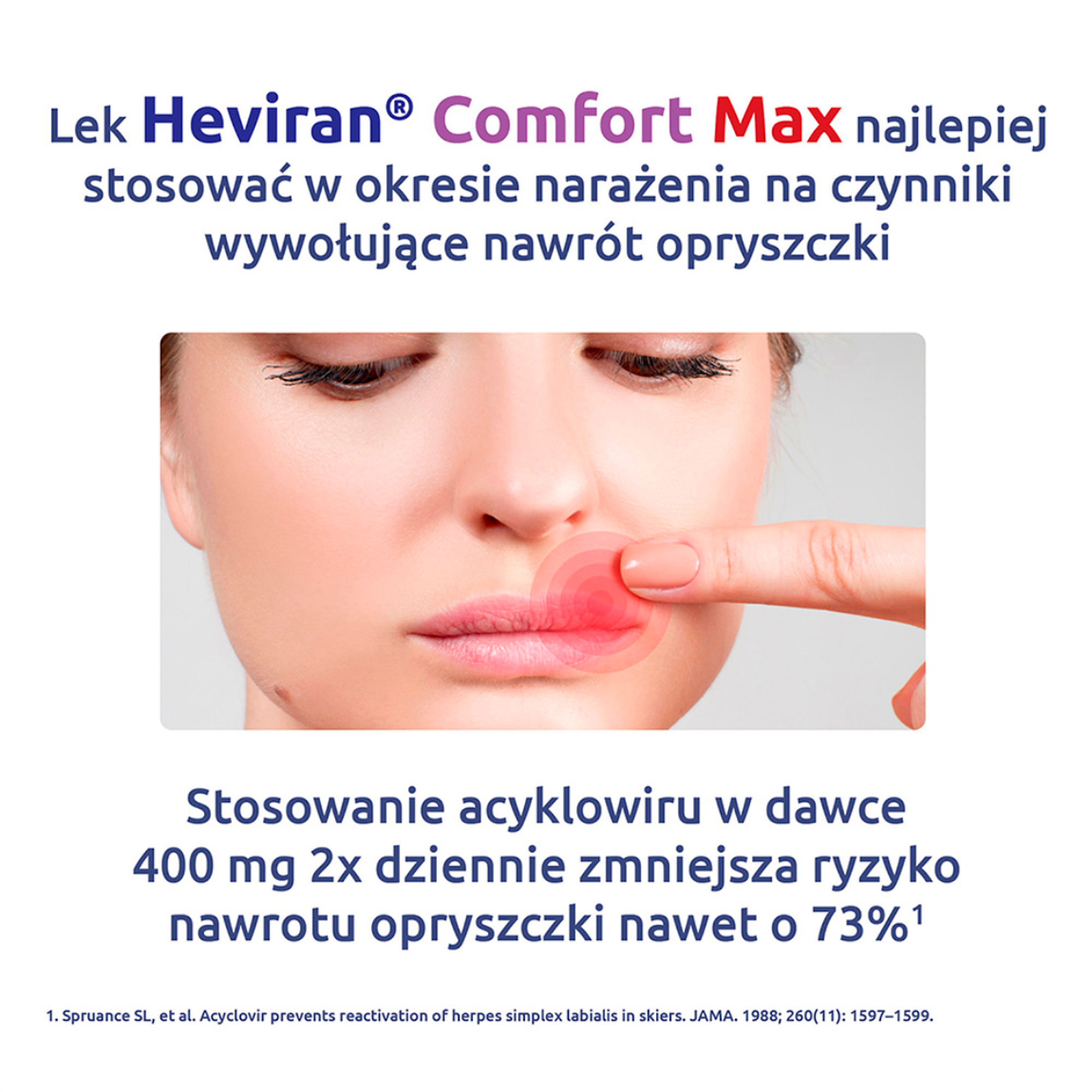 Heviran Comfort MAX 400mg 30 tabletek