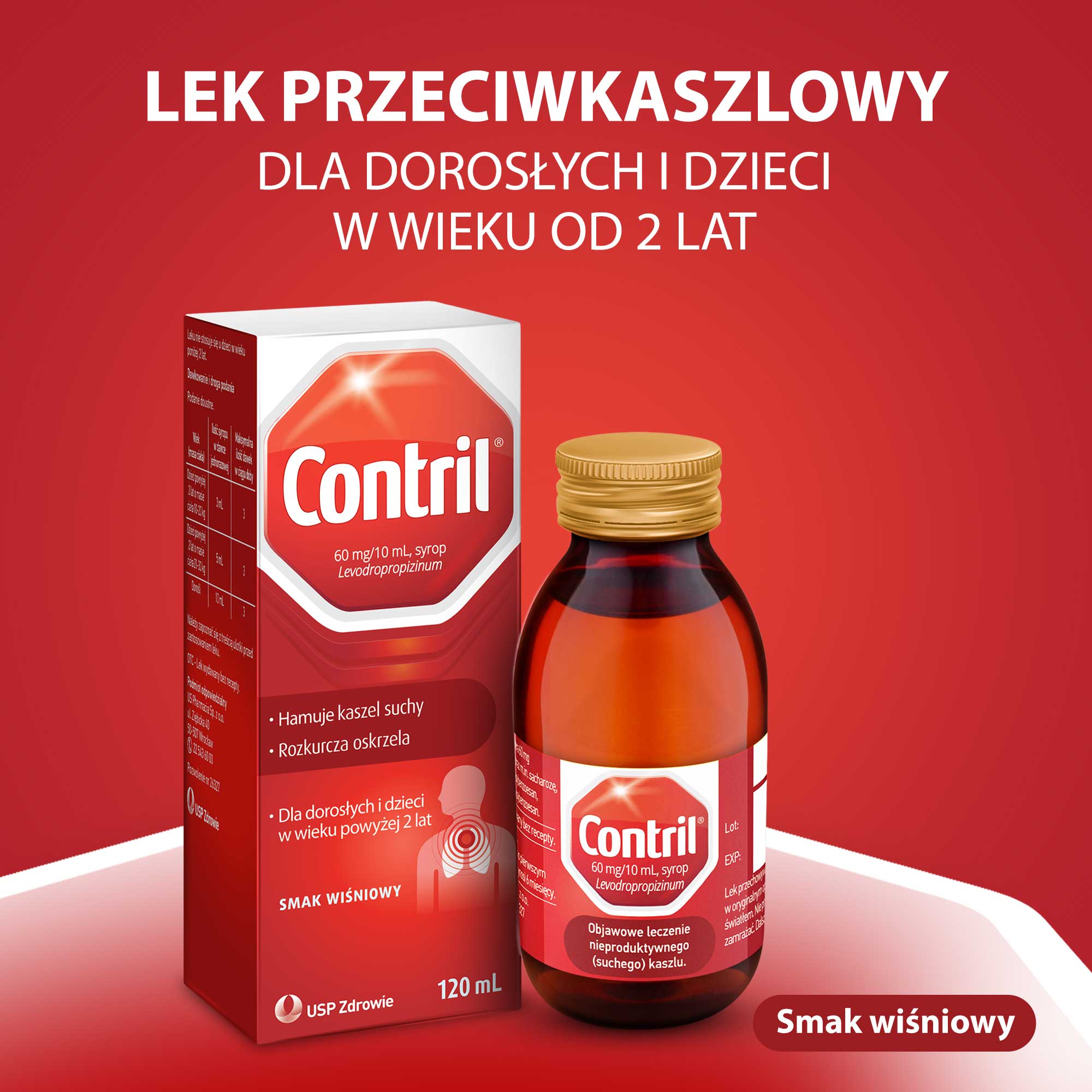 Contril 60 mg/10 ml syrop 120 ml