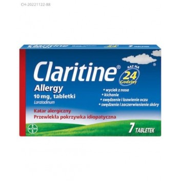 Claritine Allergy 10mg 7 tabletek