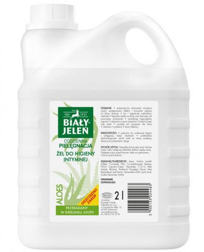Biały Jeleń, Żel do higieny intymnej aloes, 2 l zdjęcie