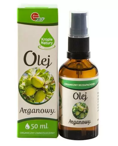 KEJ Organiczny bezzapachowy olej arganowy 50 ml zdjęcie