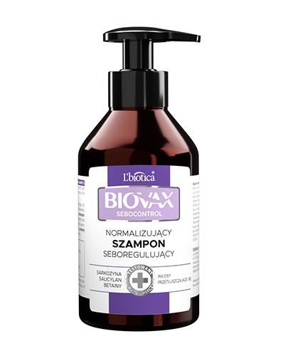 Biovax Sebocontrol Normalizujący Szampon seboregulujący, 200 ml zdjęcie