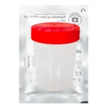 Jałowy pojemnik na mocz - 100 ml