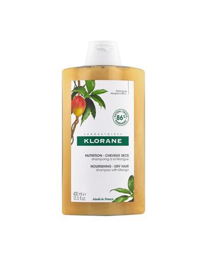 Klorane Szampon z mango Odżywienie - włosy suche, 400 ml, cena, opinie, właściwości zdjęcie