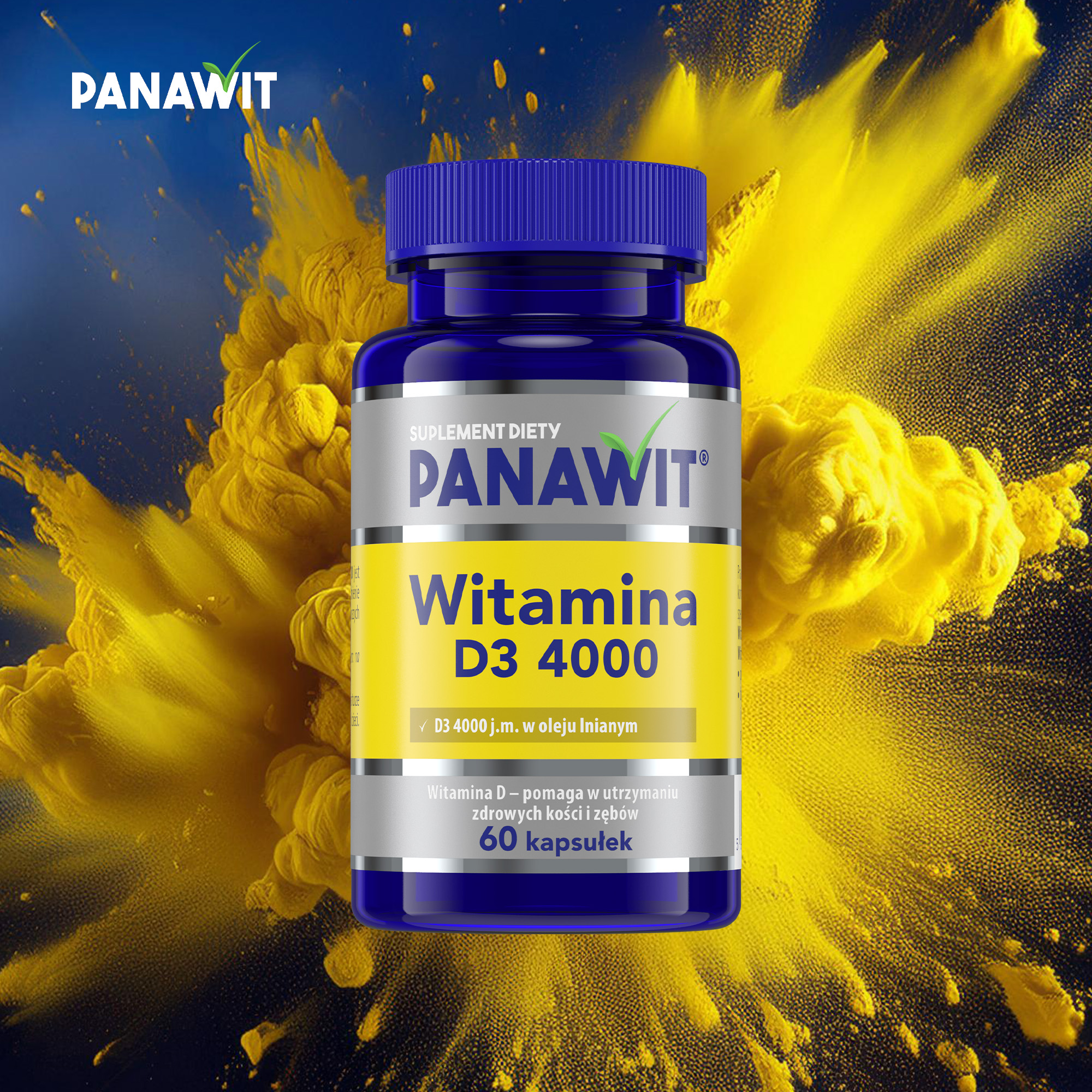 Panawit Witamina D3 2000 60 kapsułek