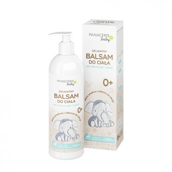 Panaceris Baby delikatny balsam do ciała dla niemowląt i dzieci 0 m+ 400 ml