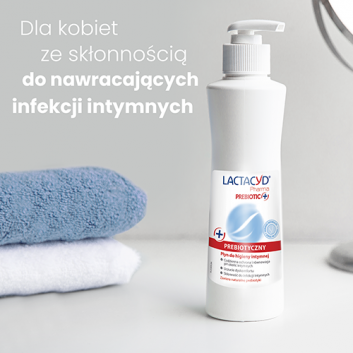 Lactacyd Pharma Prebiotic+, płyn do higieny intymnej, 250 ml