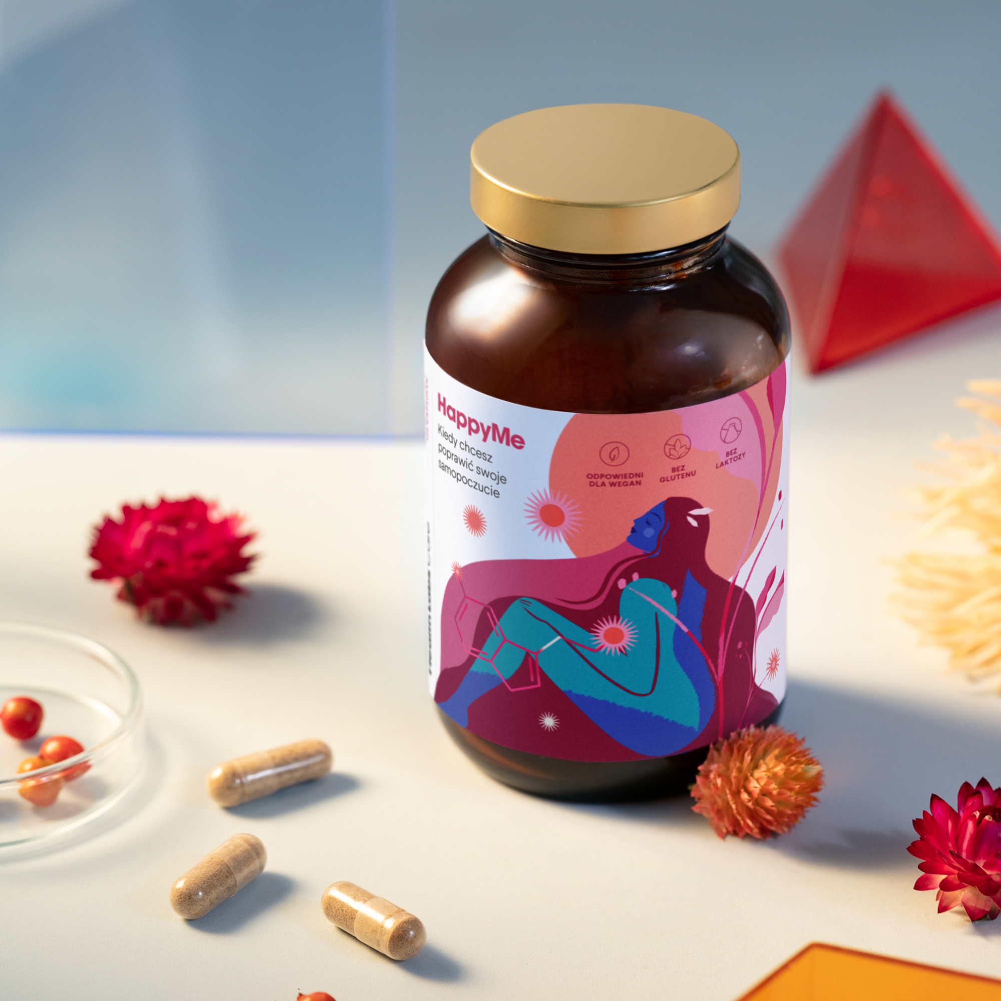 Health Labs Care, HappyMe, kapsułki, 120 sztuk