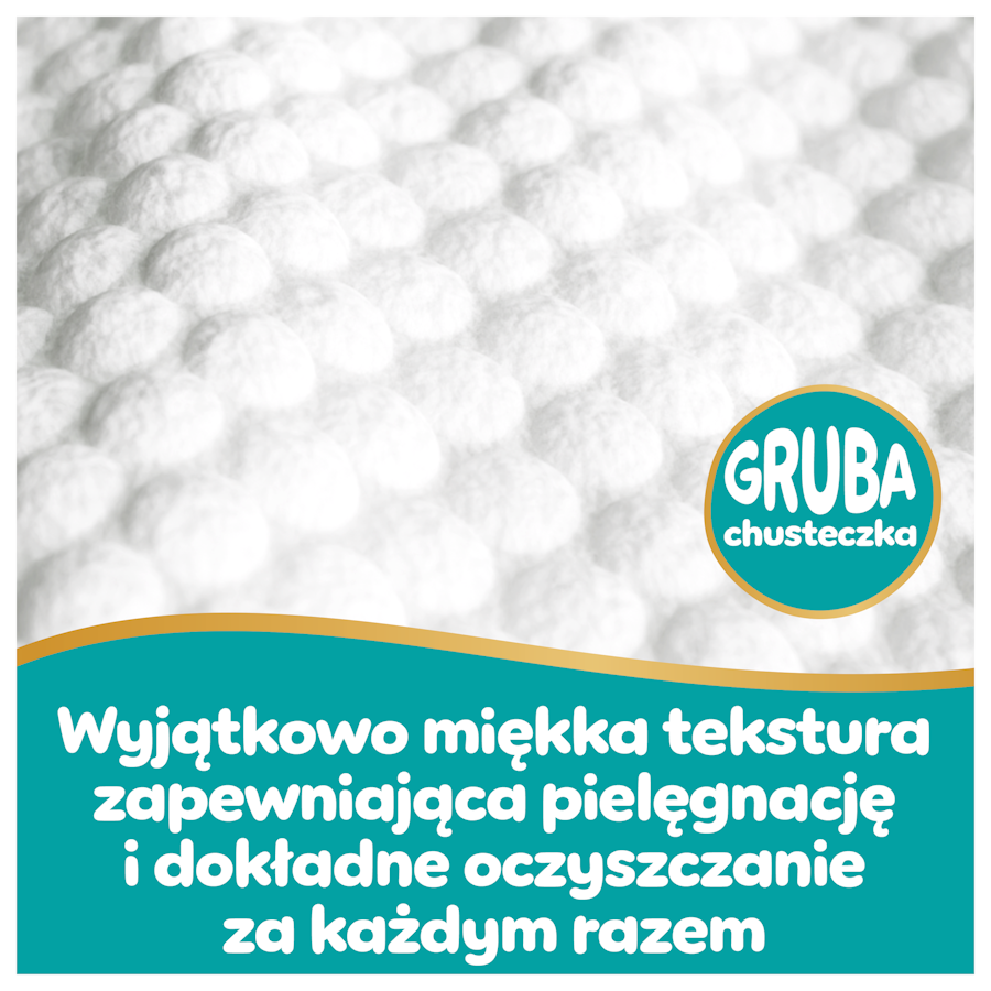 Pampers Aqua Soft Touch, chusteczki nawilżane dla dzieci, 3 x 60 sztuk