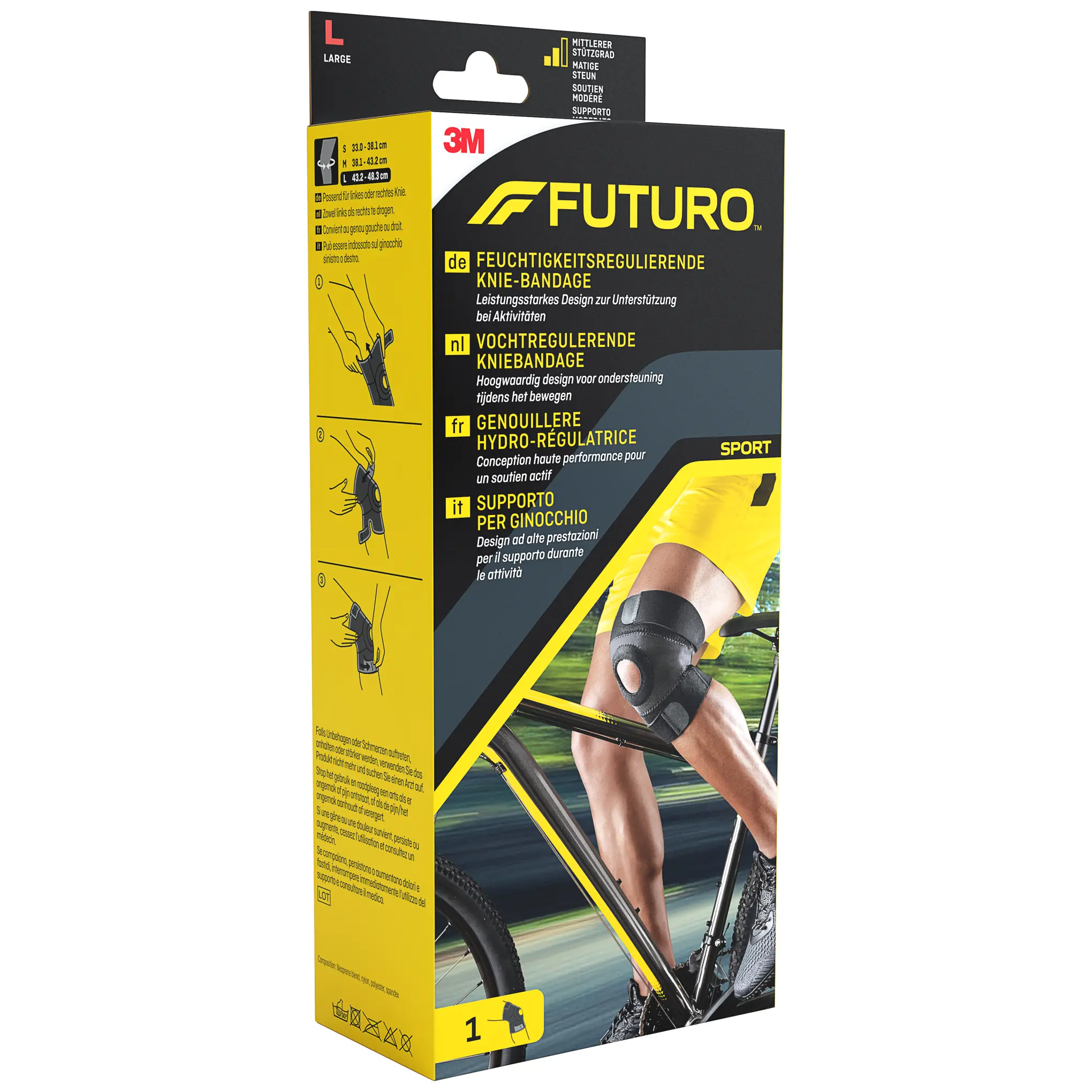 Futuro Sport stabilizator kolana rozmiar L 1 sztuka