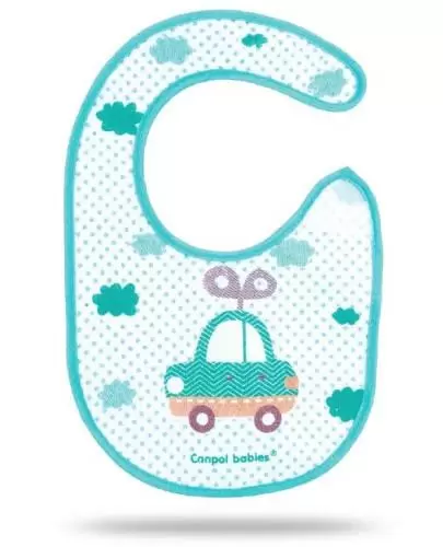 Canpol Babies Toys śliniak bawełniany na rzep 1 sztuka [15/109] zdjęcie