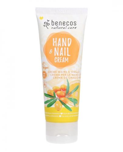 Benecos naturalny krem do rąk i paznokci Rokitnik&Pomarańcza 75 ml zdjęcie