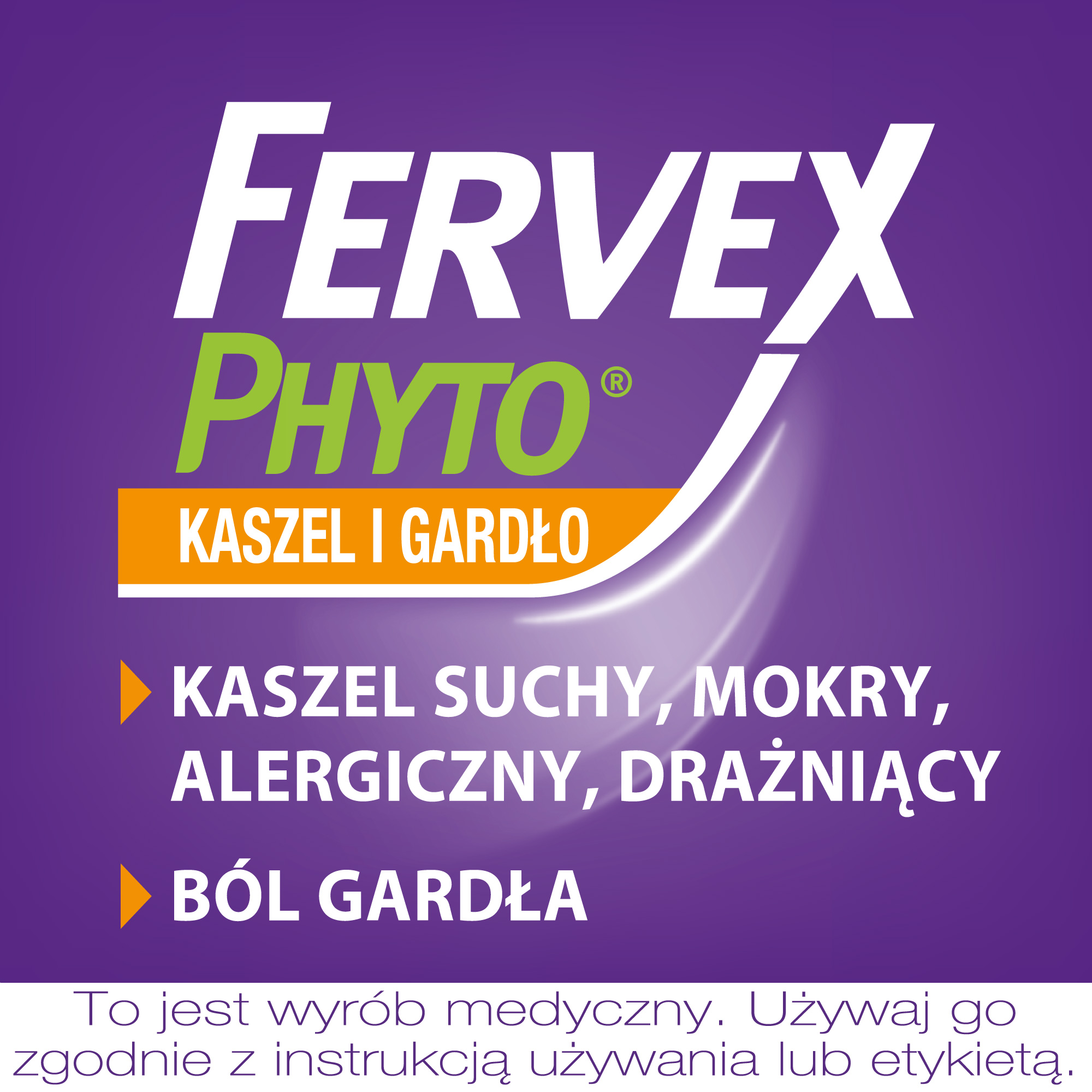 Fervex Phyto Kaszel i Gardło syrop 120 ml