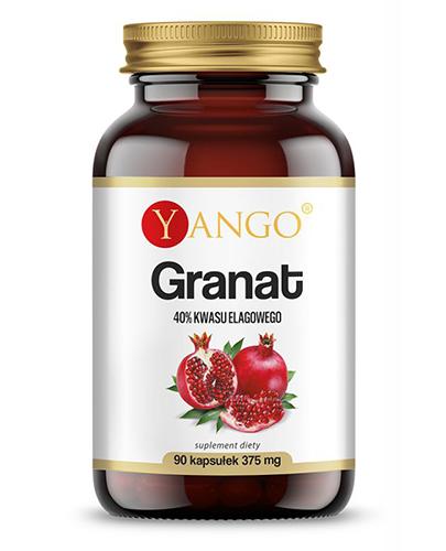 Yango Granat 375 mg - 90 kaps. - cena, opinie, właściwości zdjęcie