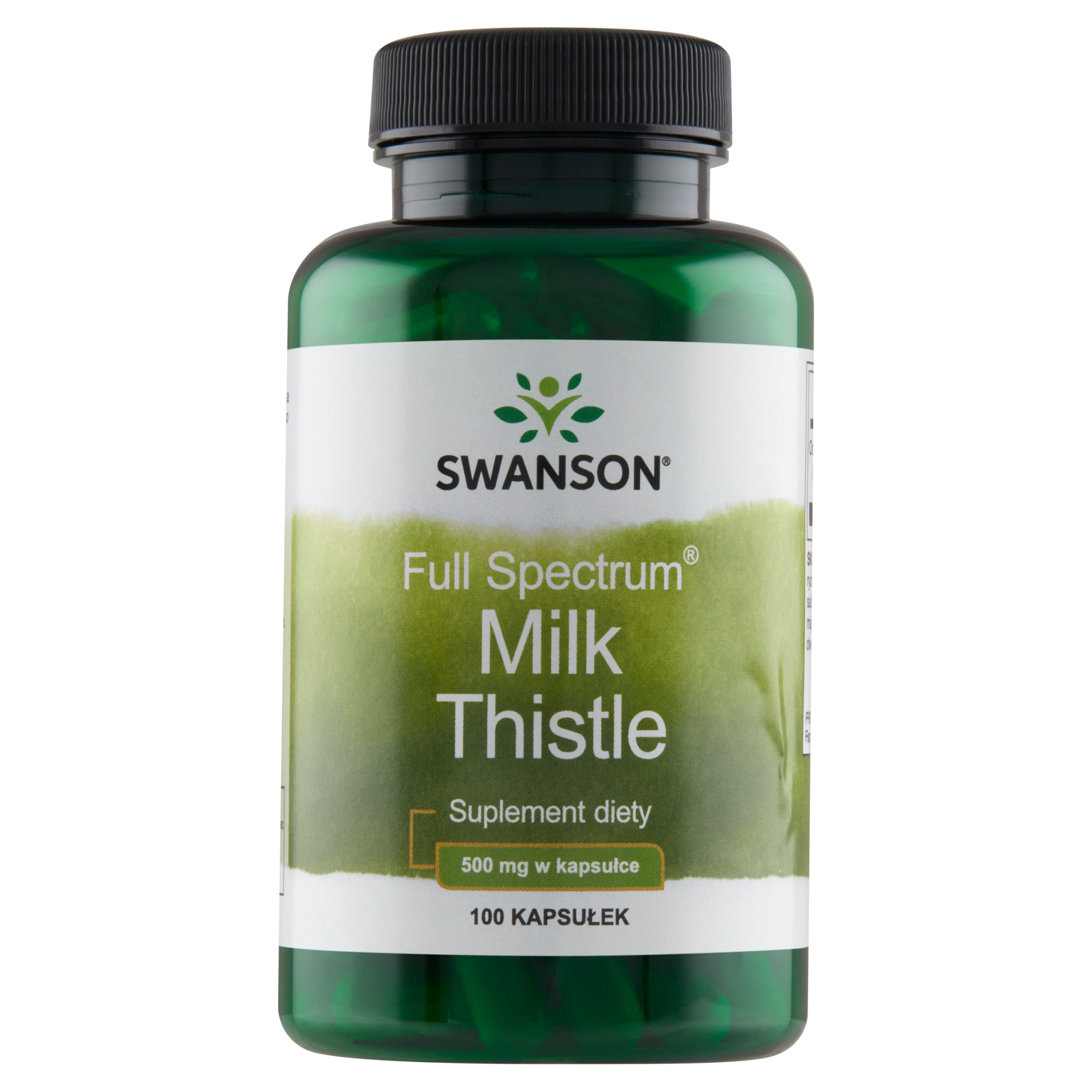 Swanson Full Spectrum Milk Thistle 500 mg 100 kapsułek zdjęcie