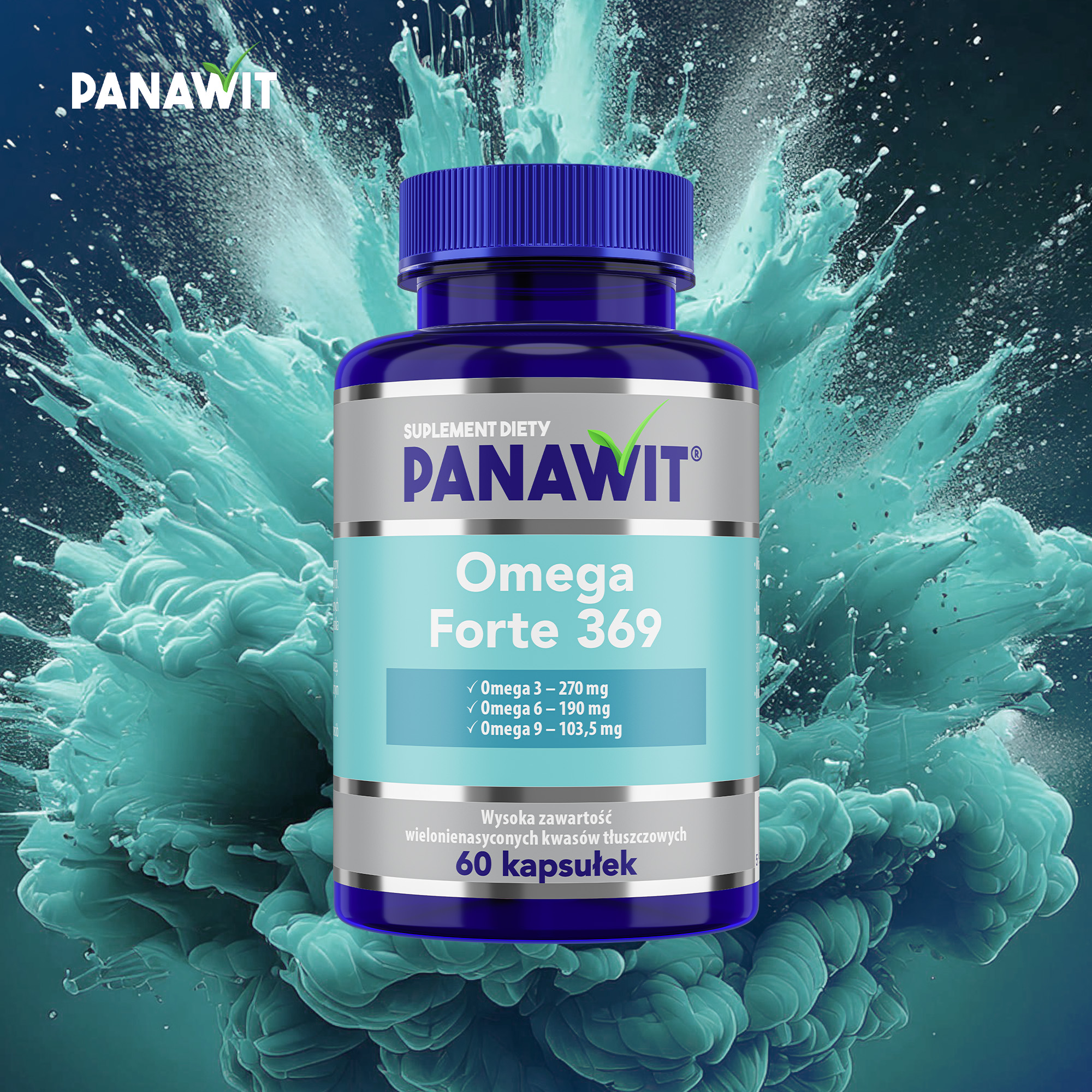 Panawit, Omega Forte 369, kapsułki, 60 sztuk