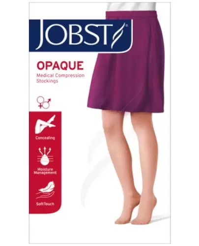 Jobst Opaque pończochy uciskowe CCL1 karmelowe rozmiar II 1 para zdjęcie