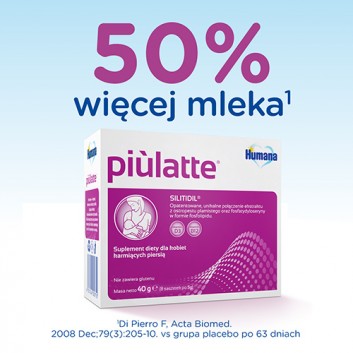 HUMANA Piùlatte, 8 x 5 g